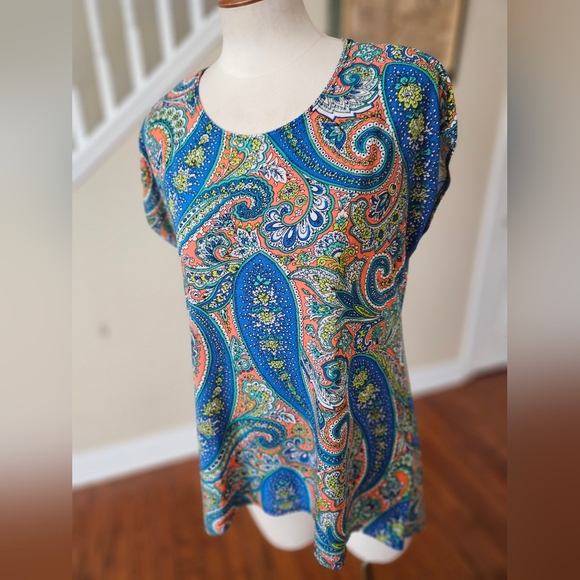 Azules Boho Top Small - Picture 1 of 4